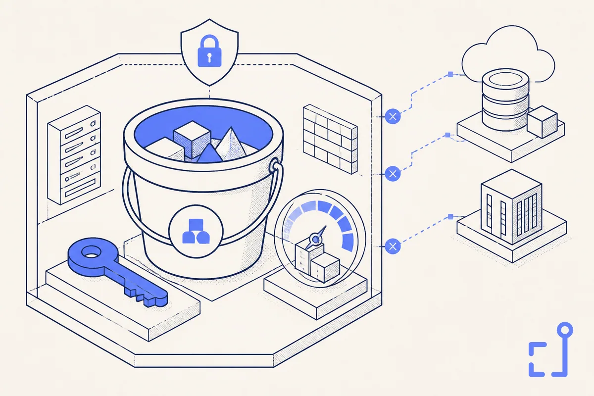 Your bucket, your keys, your bill
