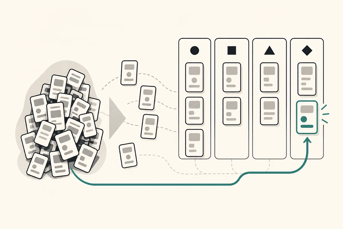 Turning a Mobile Backlog Into a Client Decision Artifact
